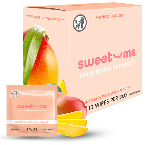 Sweetums Flavored Intimate Wipes