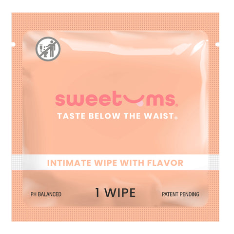 Sweetums Flavored Intimate Wipes