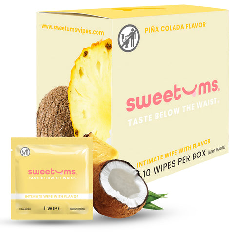 Sweetums Flavored Intimate Wipes