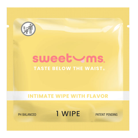 Sweetums Flavored Intimate Wipes