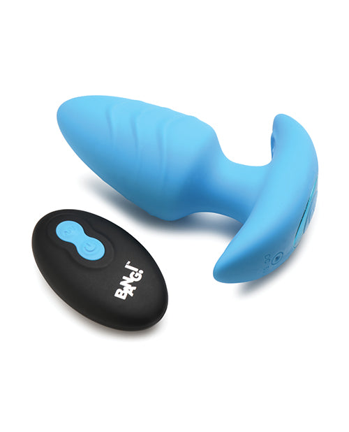 Bang! Rotating & Vibrating Tapered Butt Plug w/Remote