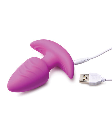 Bang! Rotating & Vibrating Tapered Butt Plug w/Remote