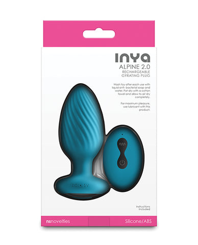 INYA Alpine 2.0 Gyrating & Vibrating Anal Plug w/Remote