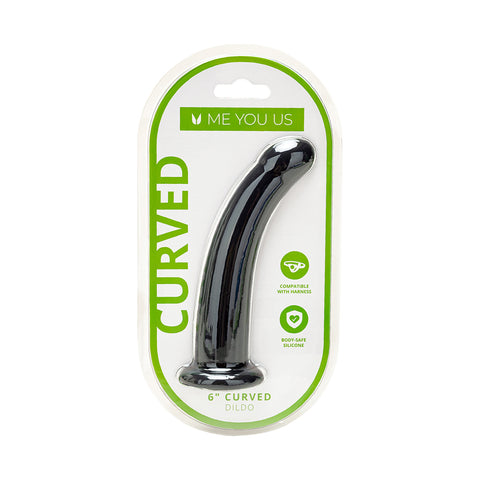 Me You Us Curved Silicone Dildo