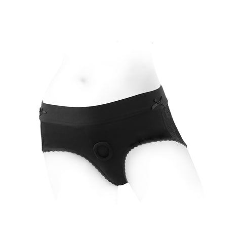 SpareParts Bella Harness Black/Black Nylon