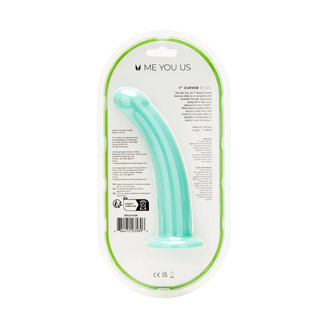 Me You Us Curved Silicone Dildo