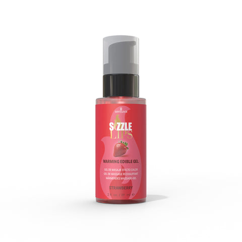 Sizzle Lips Warming Gel Bottle