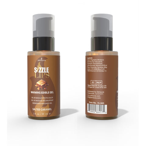 Sizzle Lips Warming Gel Bottle