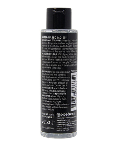 Moist Backdoor Formula Water-Based Personal Lubricant