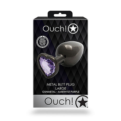 Shots Ouch! Heart Gem Butt Plug