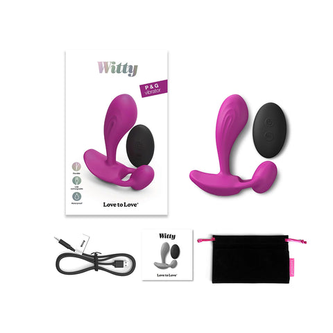 Love to Love Witty G & P-Spot Vibrator