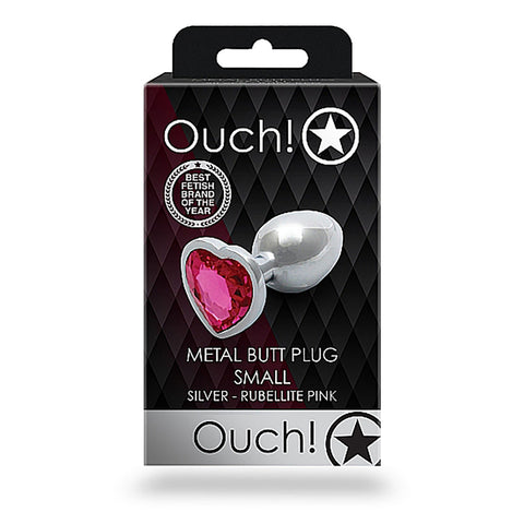 Shots Ouch! Heart Gem Butt Plug