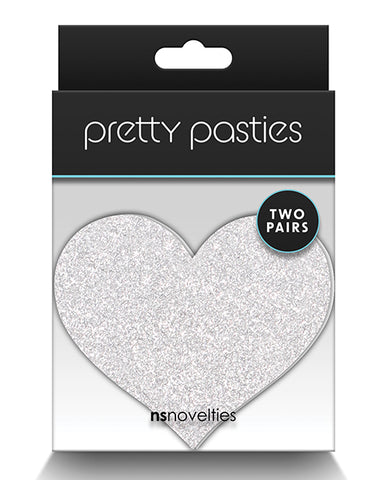 Pretty Pasties Glitter Hearts - 2 Pair