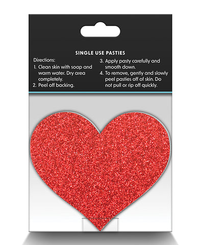 Pretty Pasties Glitter Hearts - 2 Pair