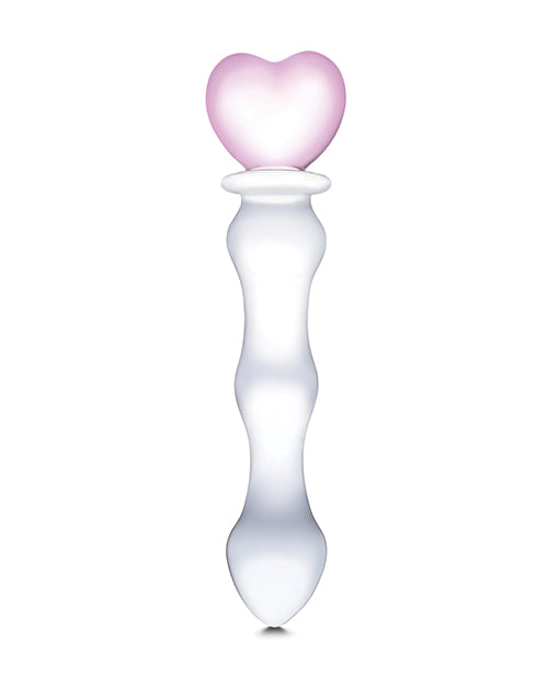 Glas 8" Sweetheart Glass Dildo