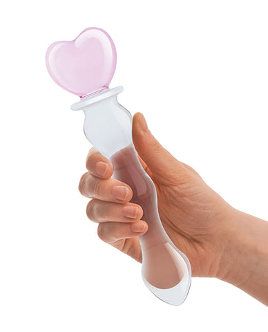 Glas 8" Sweetheart Glass Dildo