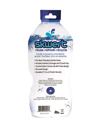 Skwert Water Bottle Enema