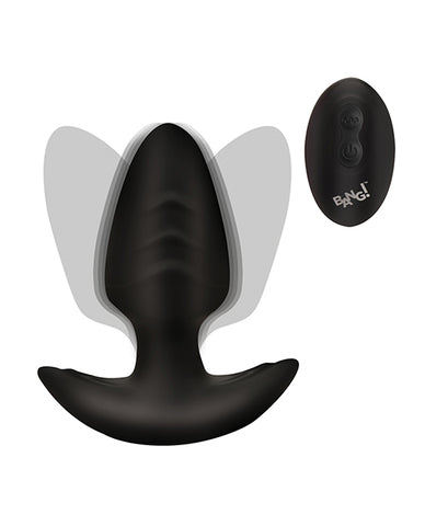 Bang! Rotating & Vibrating Tapered Butt Plug w/Remote