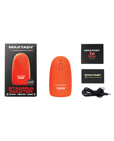 Maxtasy Stamina Master Heat up & Vibrating Stroker