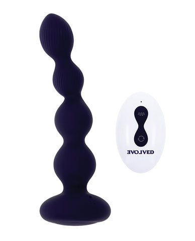 Purple Pleasure Orbit Remote Controlled Anal Vibe