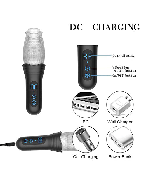 The Male Rose Pro Thrusting Rotating & Vibrating 3D Masturbator Enchantasys The Male Rose Pro Thrusting Rotating & Vibrating 3D Masturbator Enchantasys