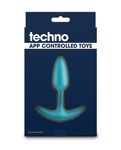 Techno Trance App Controlled Vibrating Anal Plug w/Remote