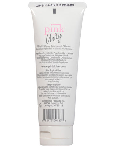 Pink Unity Hybrid Silicone Based Lubricant