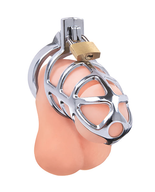 Lockmaster 3.75" Stainless Steel Prisoner Cock Cage