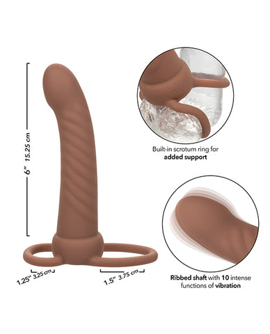 Performance Maxx Rechargeable Ribbed Dual Penetrator