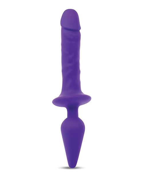 Together Double Pleasure 11"  Double-Ended Dildo & Butt Plug