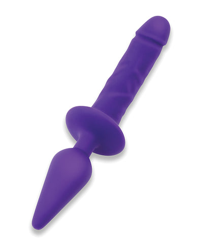 Together Double Pleasure 11"  Double-Ended Dildo & Butt Plug