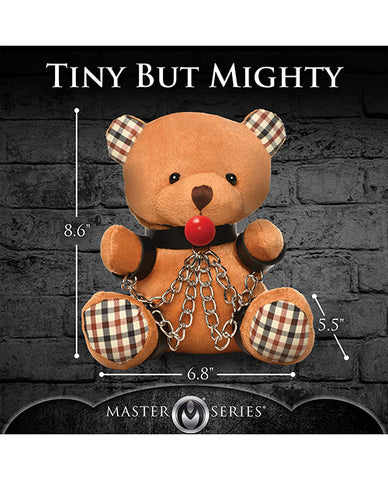 Master Series Gagged Teddy Bear Plush