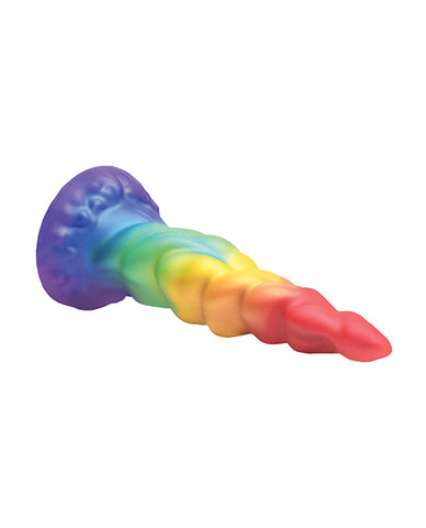 Creature Cocks Magic Rider Rainbow Unicorn Silicone Dildo