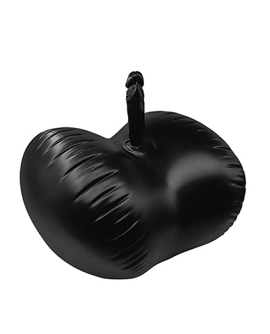 Bouncy Baller Inflatable Cushion w/Dildo & Foot Pump