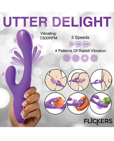 Inmi Tri-Flick Flicking Rabbit Vibrator