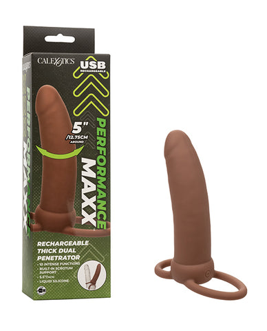 Performance Maxx Rechargeable Thick Dual Penetrator