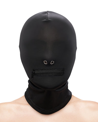 Taboo Zippered Mouth Hood