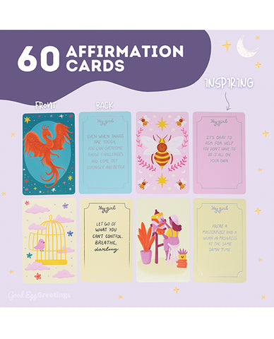 Hey Girl Sassy & Sweary Affirmation Deck For Women