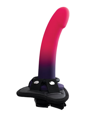 VeDO Duo Silicone Dildo w/Harness