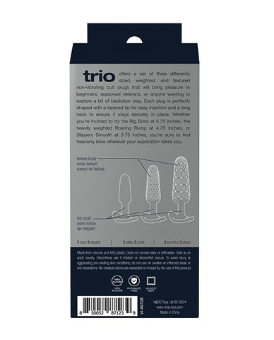 VeDO Trio Anal Plug Set