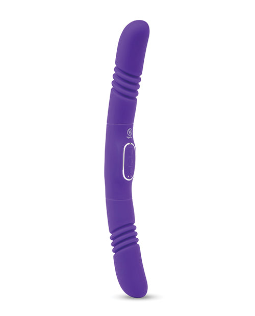 Together Double Delight Double-Ended Vibrating & Thrusting Vibrator