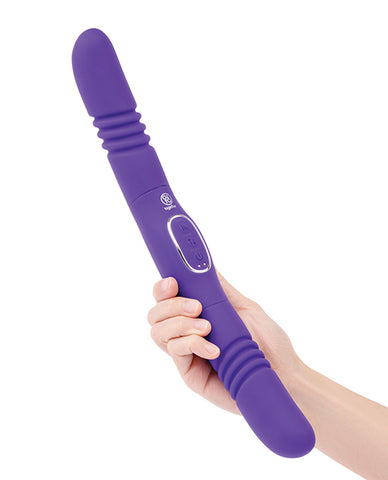 Together Double Delight Double-Ended Vibrating & Thrusting Vibrator