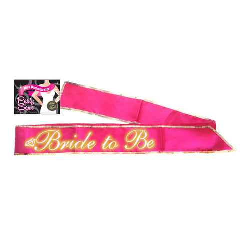 Bride to Be Glow Sash