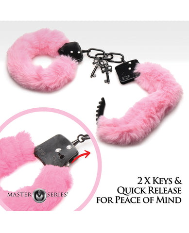 Master Series Cuffed in Furry Handcuffs