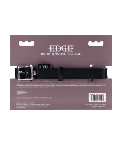 Edge Interchangeable Ring Gag