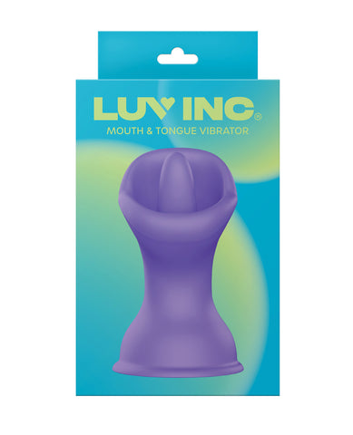 Luv Inc. Mouth & Tougue Suction Cup Vibrator