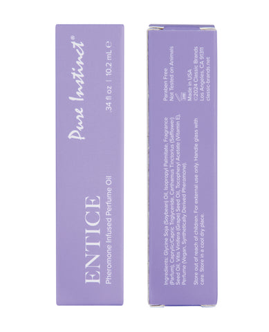 Pure Instinct Pheromone Perfume Oil Roll On Entice