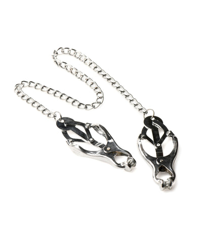 Master Series Tyrant Spiked Clover Nipple Clamps