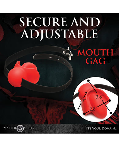 Master Series Gag Order Extreme Silicone Ball Gag