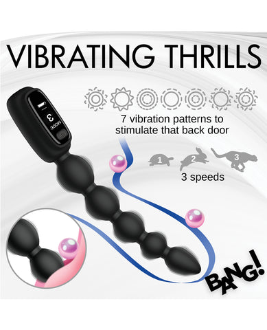 Bang! Digital Silicone Anal Beads